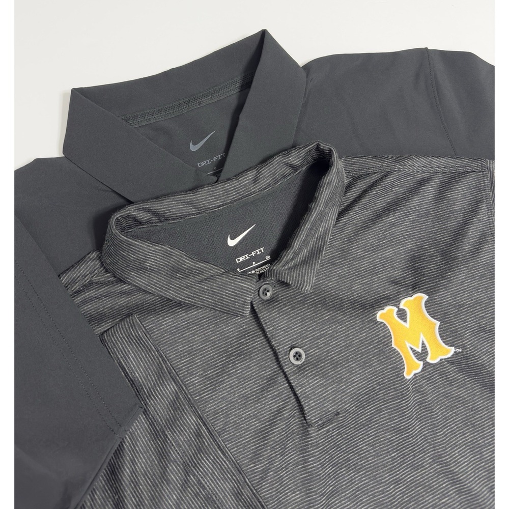 Lot of 2 Nike Dri-FIT Men's Polo Shirt Missouri Tigers Mizzou Sz S Golf Football